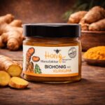 Biohonig mit Kurkuma 10% & Tellicherry-Pfeffer | 150 gramm