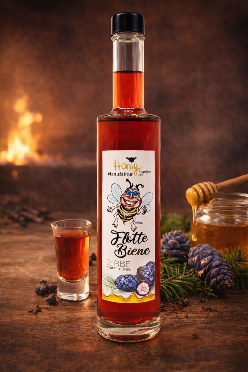 Flotte Biene - Zirbe trifft Honig 350ml